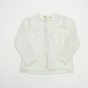 Prenatal Girls White Cardigan size: 12-18 Months